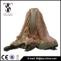 2014 Nouvelle style laine et acrylique Fashion Long fleur Shawl Echarpe Wrap Lady